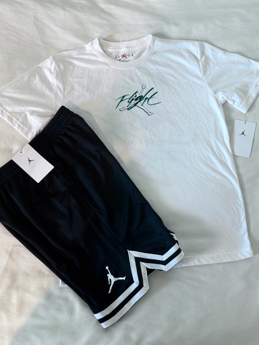 Jordan Boys Youth 2pc Short & Tee Set - Large